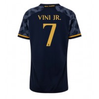 Dámy Fotbalový dres Real Madrid Vinicius Junior #7 2023-24 Venkovní Krátký Rukáv